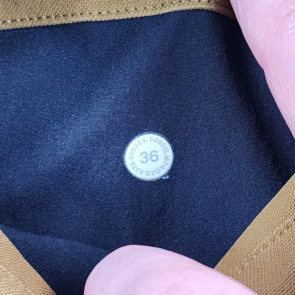 Lululemon Commission Short Classic Mens Size 36 Brown Chino Golf Shorts